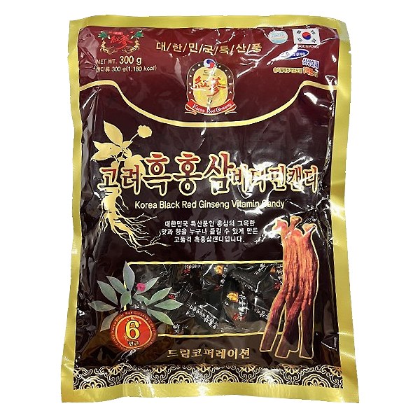 Kẹo Hồng Sâm Đen Hàn Quốc DR Vina Vitamin Gói 300G
