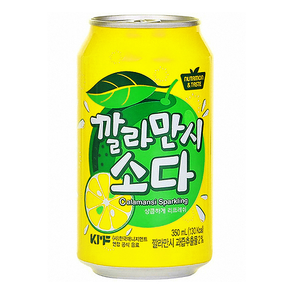 Nước Trái Cây Có Ga SFC Vị Cam Lon 350Ml