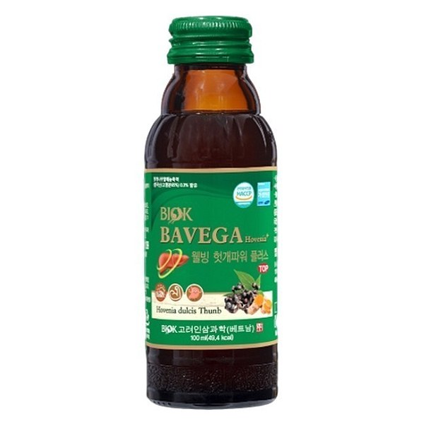 Nước Uống Biok Bavega Hovenia Chai 100Ml