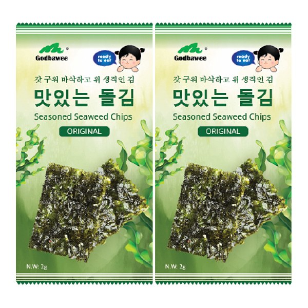 Lốc 8 Tảo Biển Godbawee Mini 2G