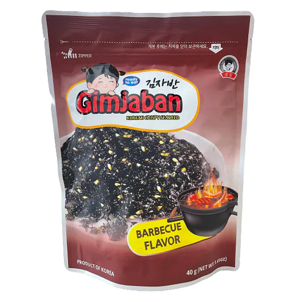 Tảo Gimjaban Vị BBQ 40G