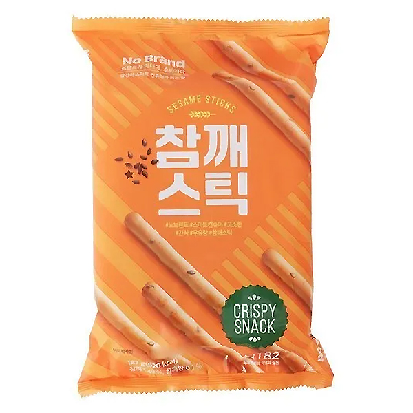 Bánh Que No Brand Tẩm Mè Gói 187G