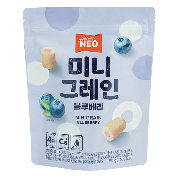 Bánh Ngũ Cốc Cuộn Neo Kem Việt Quất Gói 80G
