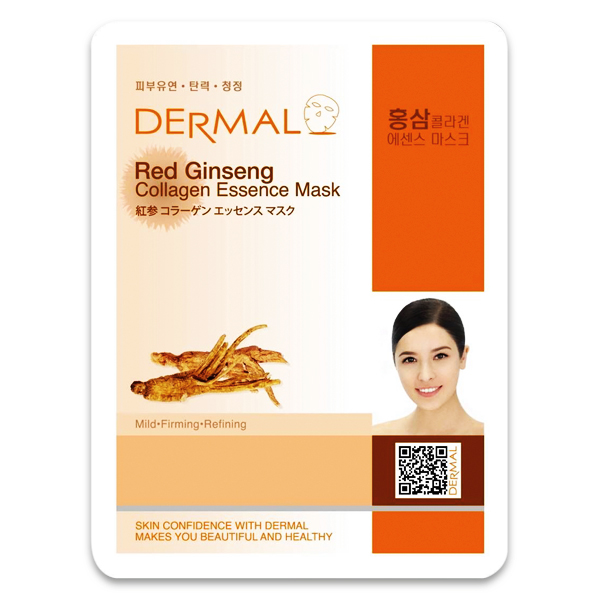 Mặt Nạ Dermal Collagen Hồng Sâm