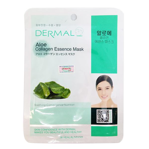 Mặt Nạ Dermal Chiết Xuất Collagen Và Lô Hội 23G
