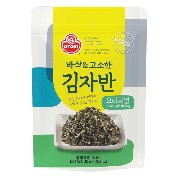 Rong Biển Sấy Otoki Mè Rang Truyền Thống 30G