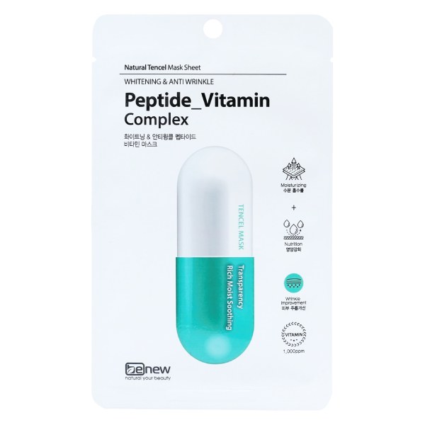 Mặt Nạ Benew Peptide VitaminTrắng Da Ngừa Nếp Nhăn 26Ml