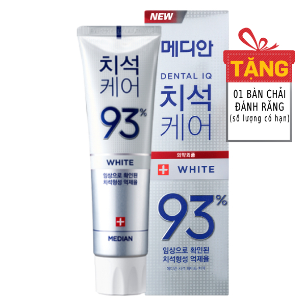 Kem Đánh Răng Median Trắng Răng 120G