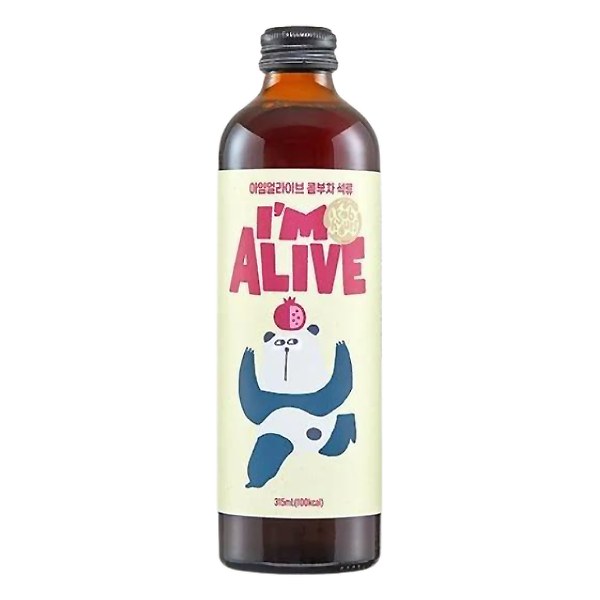 Trà Kombucha Alive Lựu Chai 315Ml