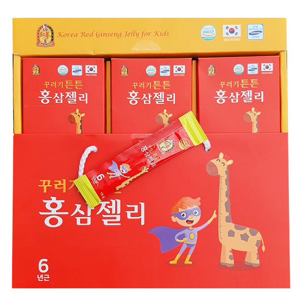 Thạch Hồng Sâm Trẻ Em 30 Gói*15G