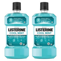 Lô 2 Nước Súc Miệng Listerine Coolmint 750Ml