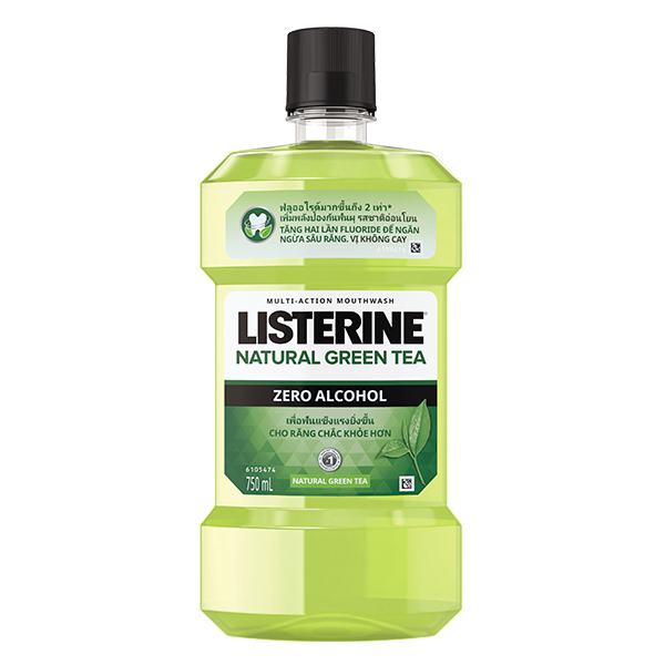 Nước Súc Miệng Listerine Green Tea 750Ml