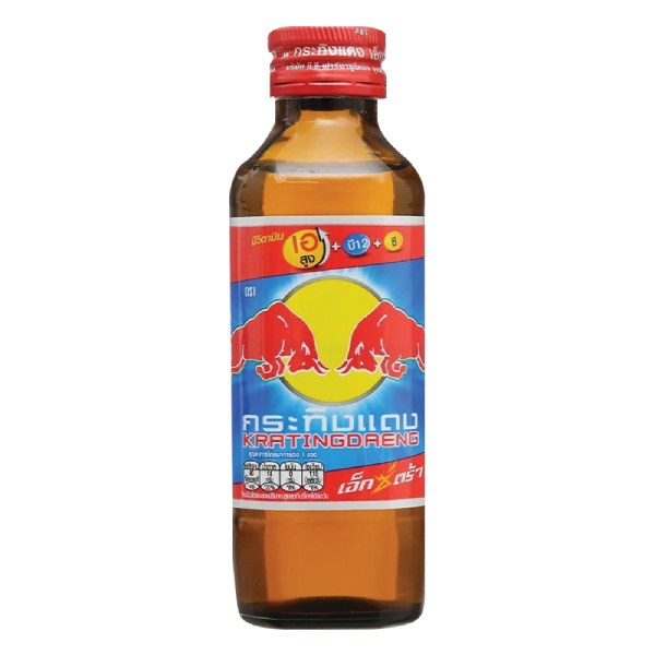 Nước Tăng Lực Redbull Kratingdaeng Đỏ Chai 145Ml