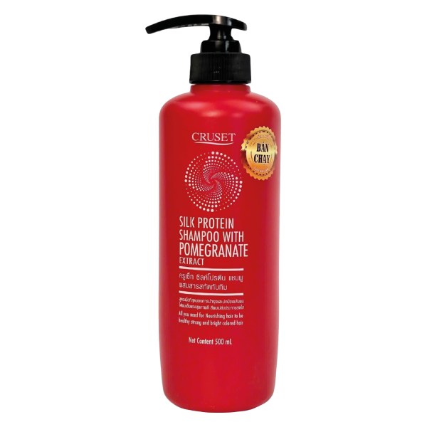 Dầu Gội Cruset Chiết Xuất Lựu Đỏ 500Ml