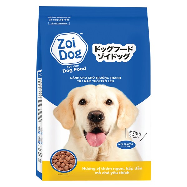 Thức Ăn Chó Trưởng Thành Zoidog Túi 1Kg
