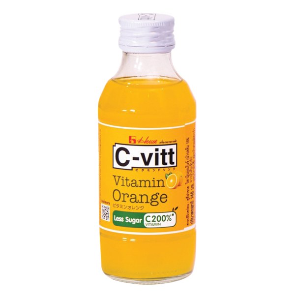 Nước Vitamin C C-Vitt Vị Cam Chai 140Ml