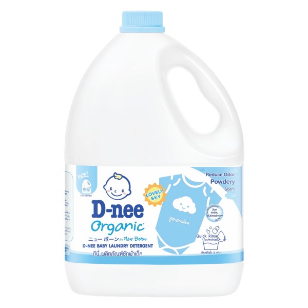 Nước Giặt Em Bé D-Nee Xanh Can 3L