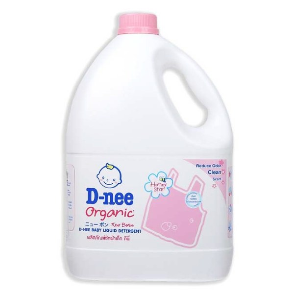 Nước Giặt Em Bé D-Nee Hồng Can 3L