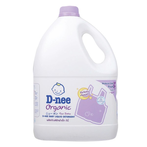 Nước Giặt Em Bé D-Nee Tím Can 3L