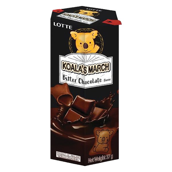 Bánh Gấu Koala's March Nhân Kem Socola Hộp 37G