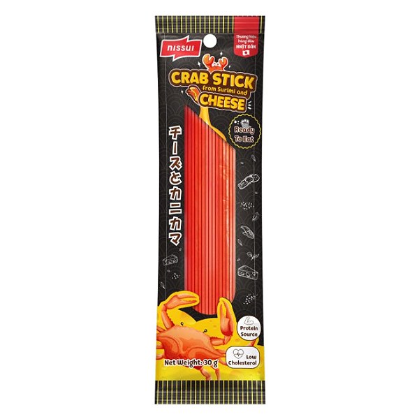 Thanh Cá Nissui Vị Cua Nhân Phô Mai 30G