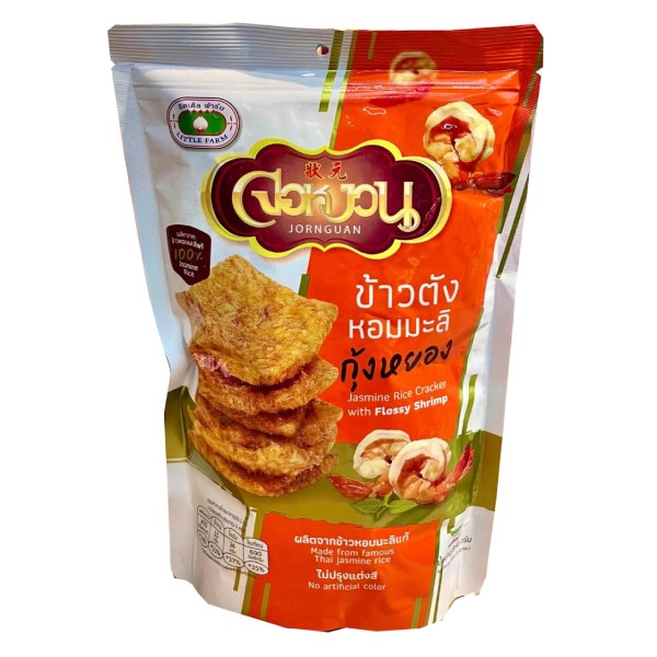 Bánh Gạo Rang Jornguan Chà Bông Tôm Gói 90G