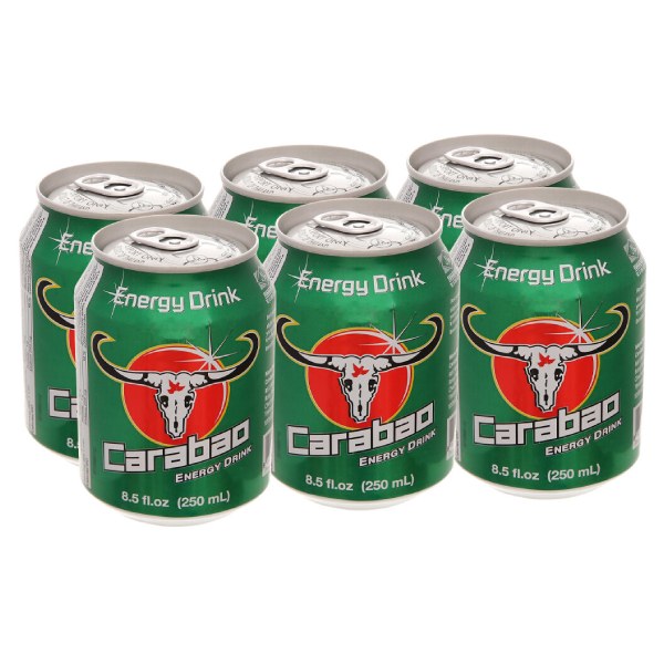 Nước Tăng Lực Carabao 6 Lon 250Ml