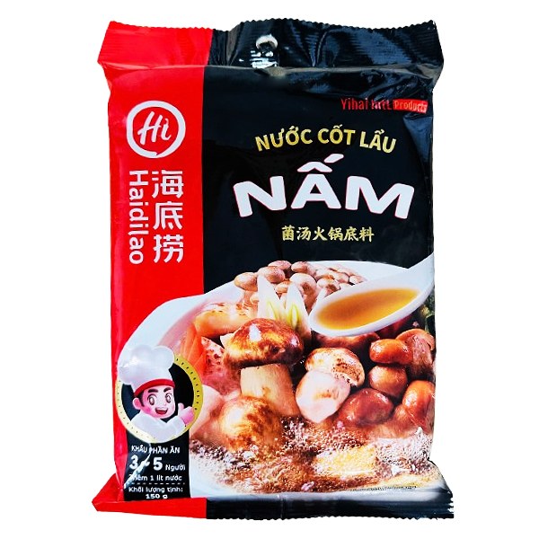 Cốt Lẩu Haidilao Nấm 150G