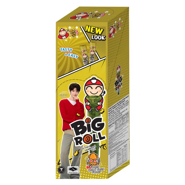Snack Rong Biển Big Roll Tao Kae Noi Mực 15G
