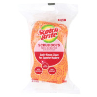 Gói 2 Miếng Rửa Chén Hạt Nổi Không Trầy Scotch Brite