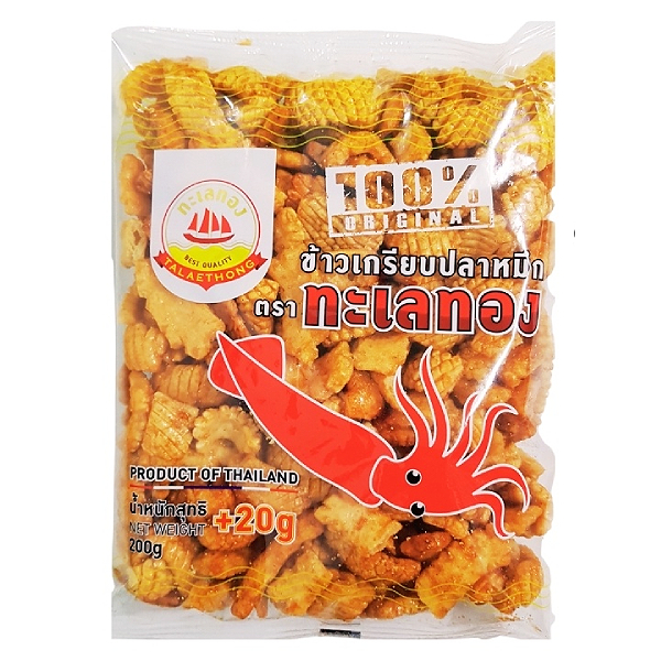 Snack Mực Talaethong Vị Truyền Thống Gói 200G