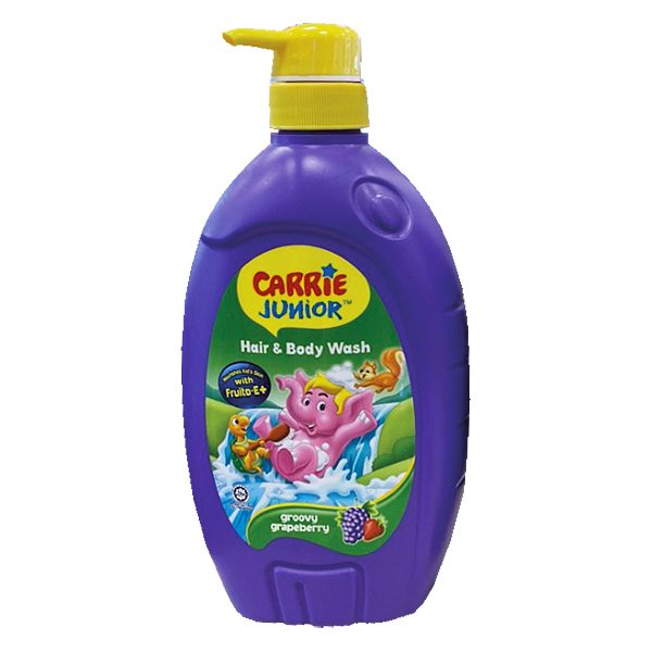 Sữa Tắm Gội Carrie Junior Grapeberry 700G