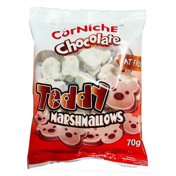 Kẹo Dẻo Marshmallows Corniche Vị Socola Gói 70G