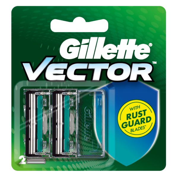 Lưỡi Dao Cạo Gillette Vector Vỉ 2 Cái