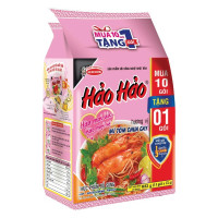 (Only Emartmall) Lốc 10+1 Mì Hảo Hảo Tôm Chua Cay 825G
