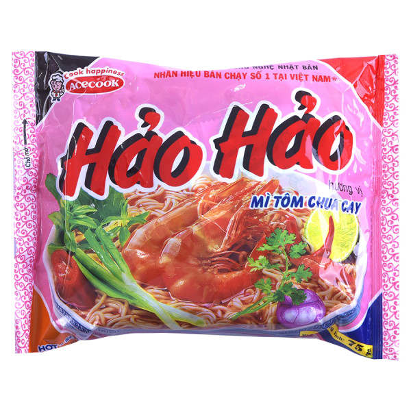 Mì Hảo Hảo Tôm Chua Cay 75G