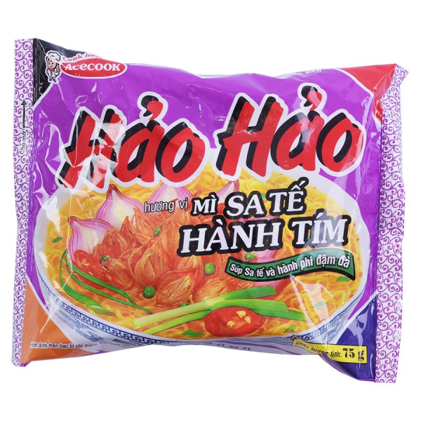 Mì Hảo Hảo Sa Tế Hành Tím Gói 75G