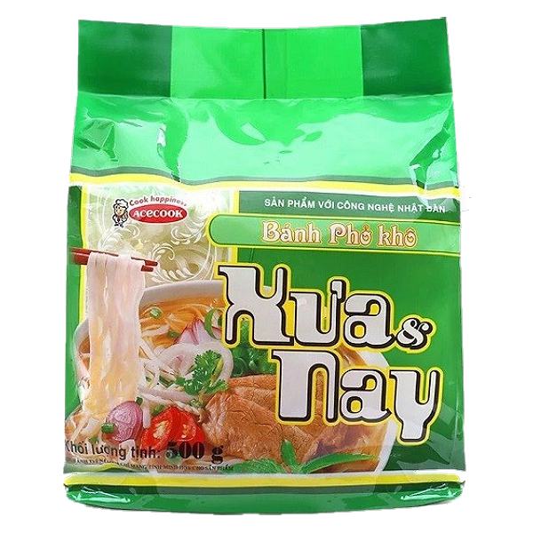 Phở Khô Xưa Và Nay Gói 500G