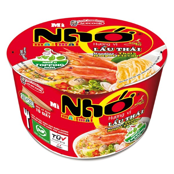 Mì Lẩu Thái Tôm Nhớ Mãi Mãi Tô 84G