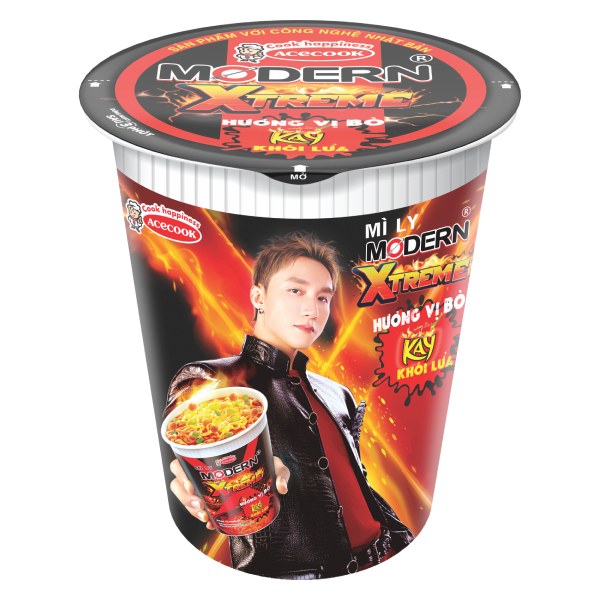 Mì Modern Xtreme Bò Ly 66G