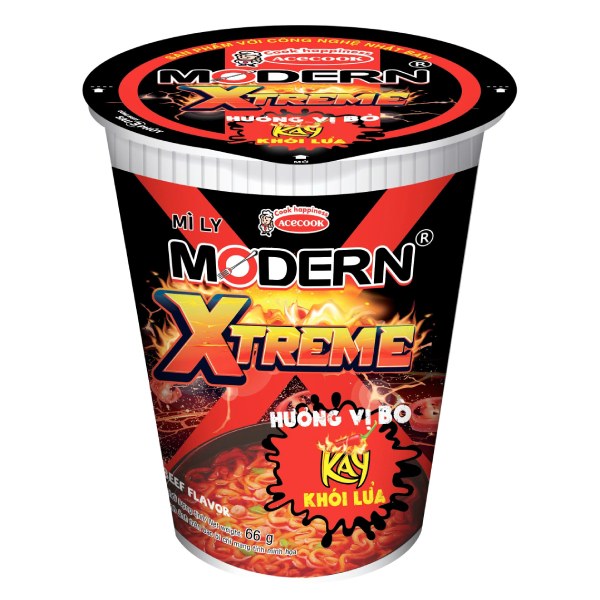 Mì Modern Xtreme Bò Ly 66G