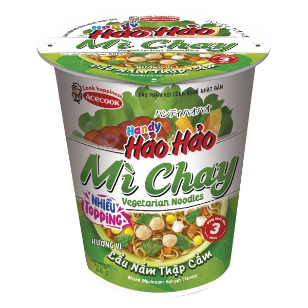 Mì Handy Hảo Hảo Chay Ly 66G