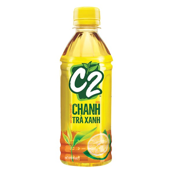 Trà Xanh C2 Vị Chanh Chai 355Ml