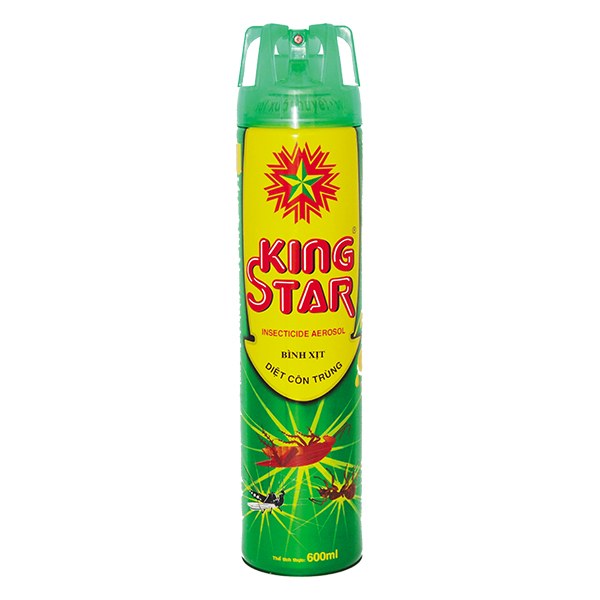 Bình Xịt Côn Trùng Kingstar Hương Chanh 600Ml