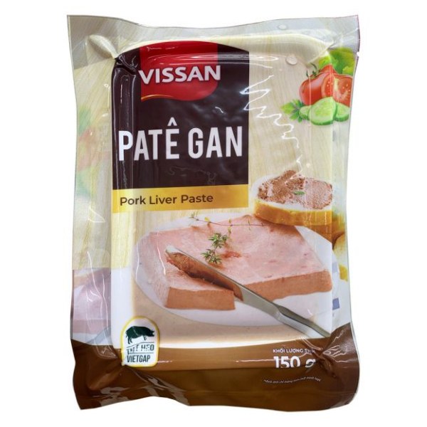 Pate Gan Heo Vissan Gói 150G