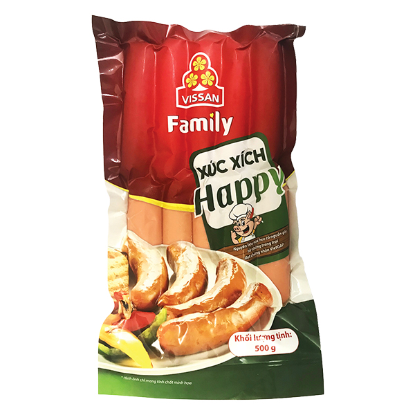 Xúc Xích Vissan Happy 500G