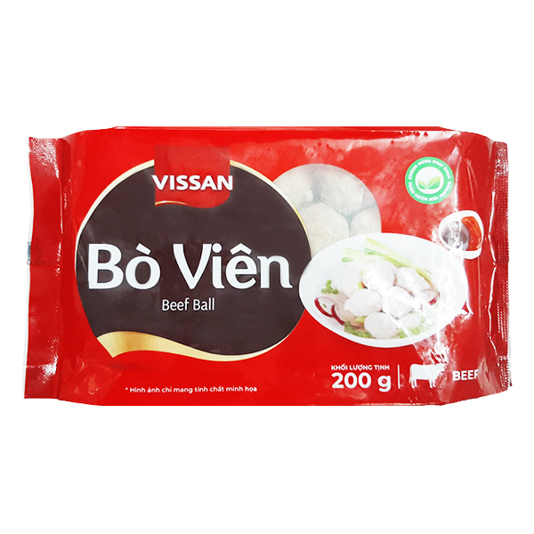 Bò Viên Vissan Gói 200G
