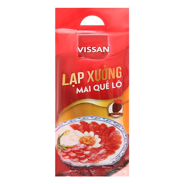 Lạp Xưởng Mai Quế Lộ Vissan Gói 200G