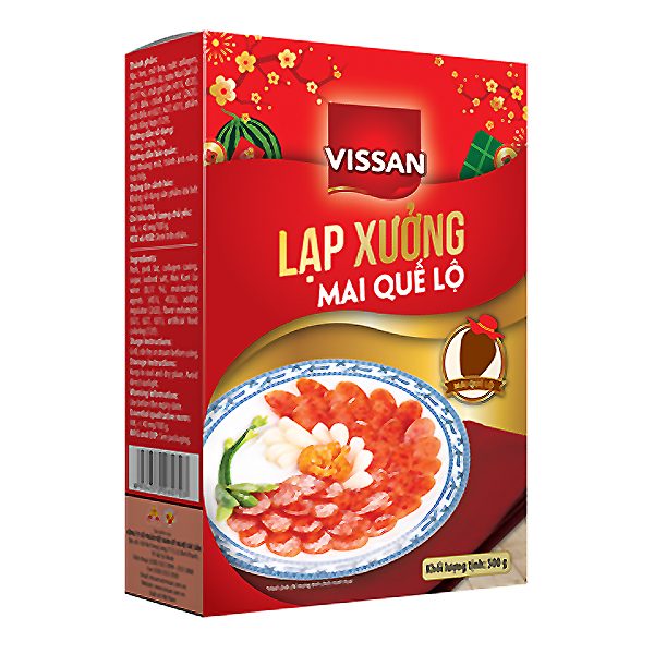 Lạp Xưởng Vissan Mai Quế Lộ Hộp 500G