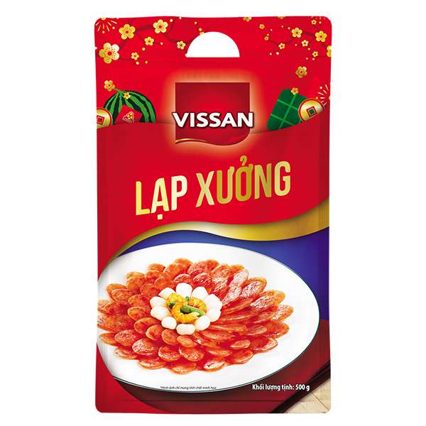 Lạp Xưởng Vissan Gói 500G